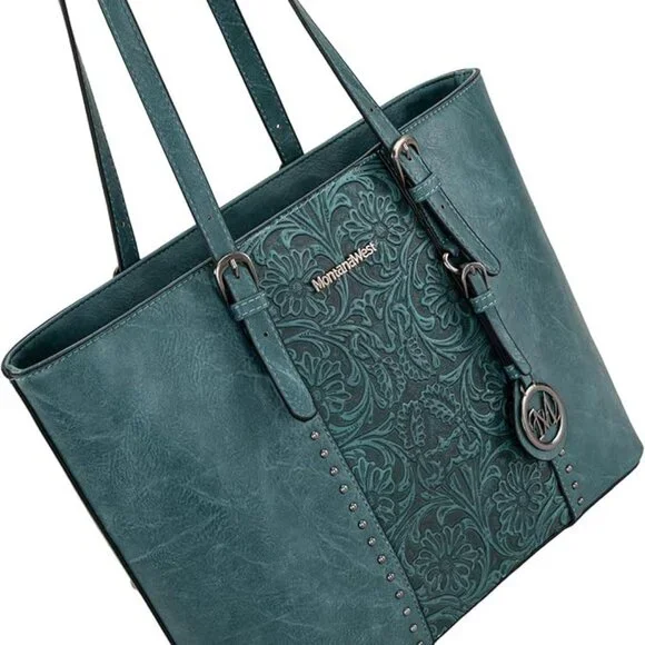 Montana West - Embossed Tote Bag - Picture 3 of 7